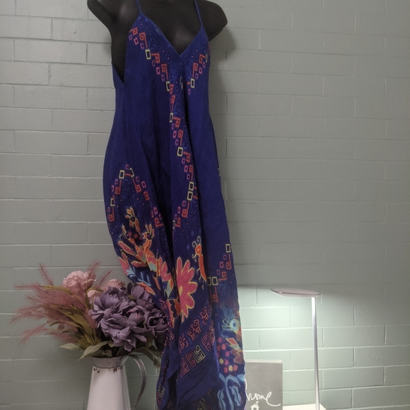 Theodore and Callum full length blue swim cover up. - Picture 8 of 9